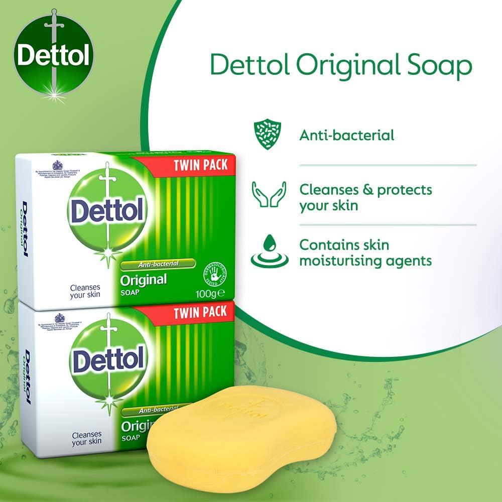Dettol 020399 Bar Soap Original