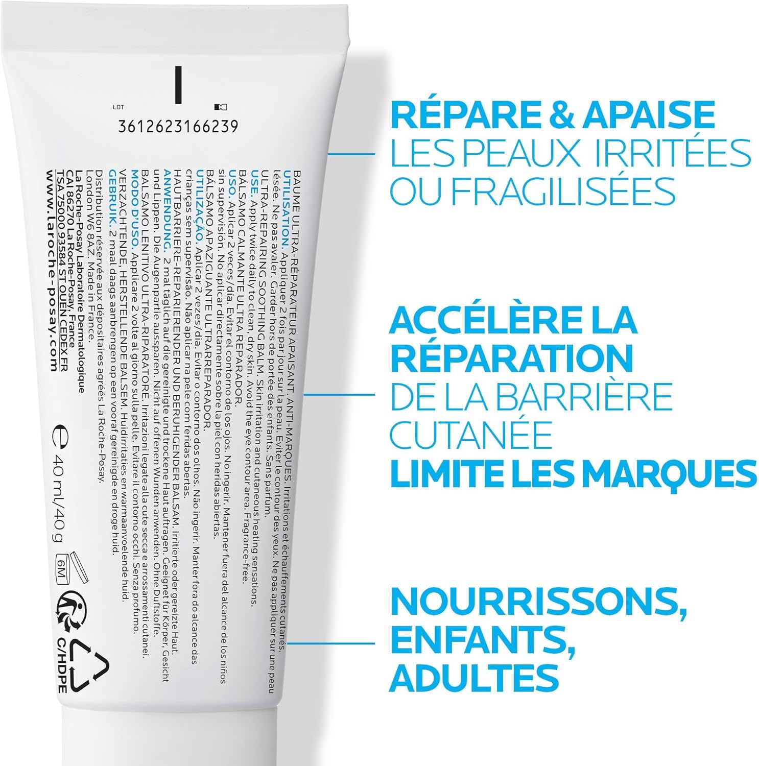 Roche Posay Cicaplast Repairing Panthenol Madecassocide